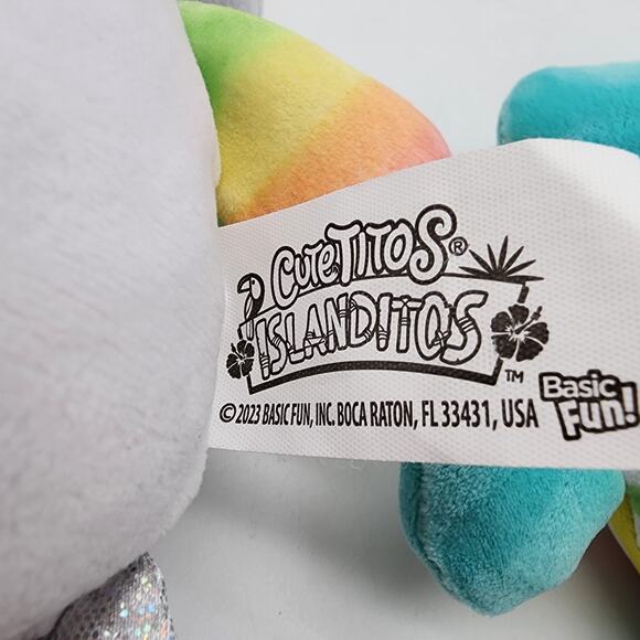 Cutetitos Lot of 3 Islanditos Candyitos Plush 7" Hippo Pelican Unicorn Toys - Picture 10 of 11